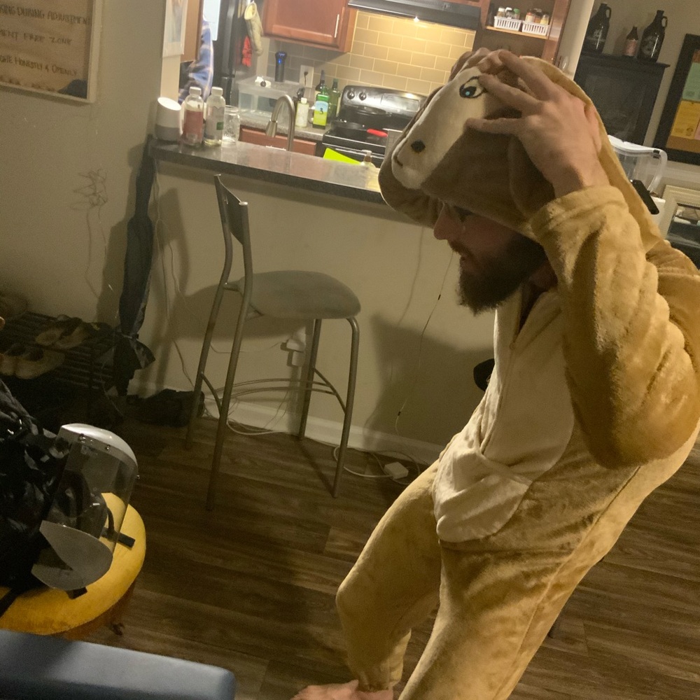 Soft kangaroo onesie - Picture 2 of 3